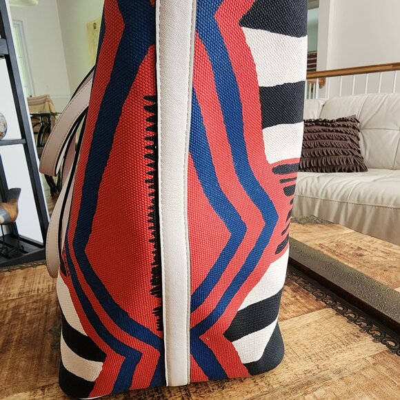 COACH Taxi Tote 36 in Printed Canvas - Picture 8 of 16